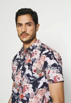 INDICODE JEANS BERG - Chemise - Navy -INDICODE JEANS Boutique ed481d82158a40fba84fa0004834c21f