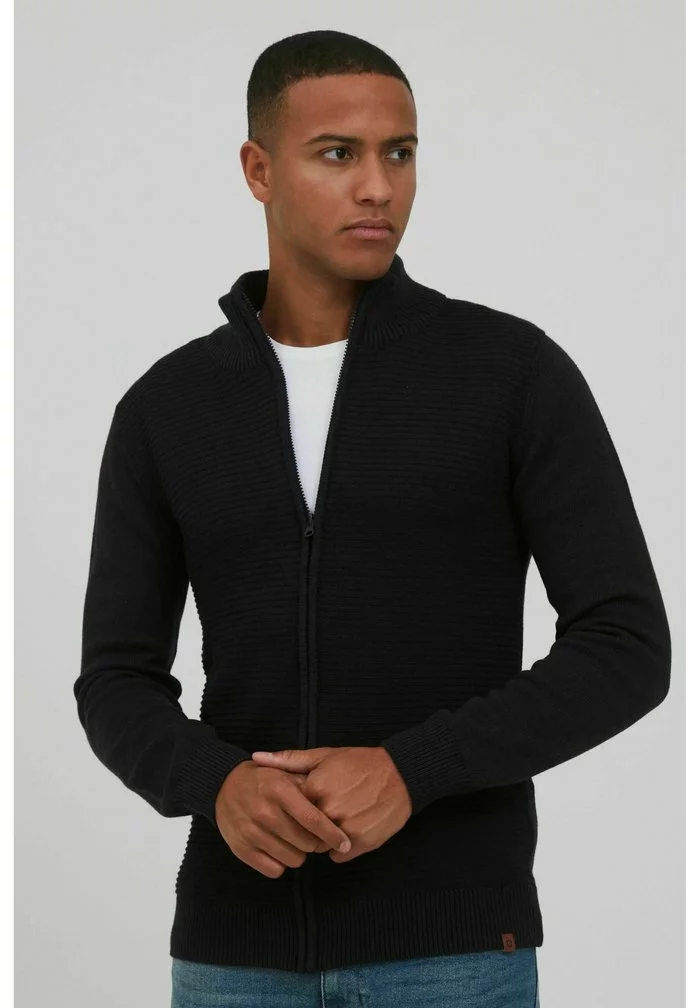 INDICODE JEANS RICKERT - Gilet - Charcoal Mix 1 INDICODE JEANS RICKERT - Gilet - Charcoal Mix