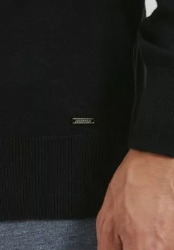 INDICODE JEANS IDBADAR - Pullover - Black -INDICODE JEANS Boutique edff10c8137e4564afed59159a207d69