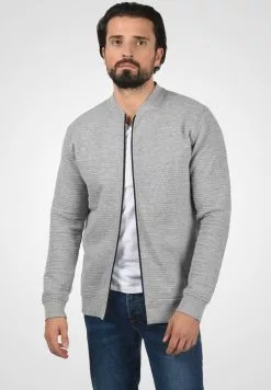 INDICODE JEANS IDBRONTE - Sweat à Capuche Zippé - Grey Mix