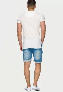 INDICODE JEANS Short En Jean - Blue -INDICODE JEANS Boutique eef75eaa41f34ade9e401c5f27aa5f1d