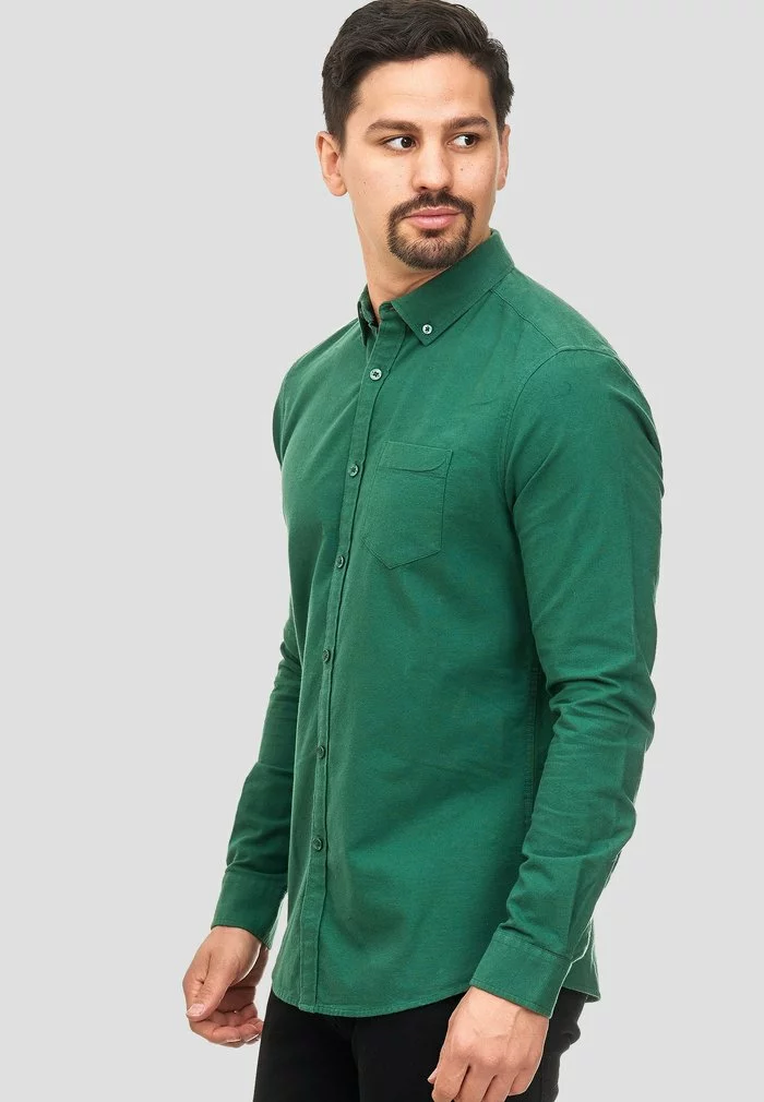 INDICODE JEANS MANORWAY - Chemise - Smoke Pine 4 INDICODE JEANS MANORWAY - Chemise - Smoke Pine – Image 4