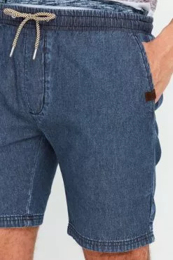 INDICODE JEANS IDABERAVON - Short - Dark Indigo -INDICODE JEANS Boutique f0d927801f2940faaa5b64af432ee62c