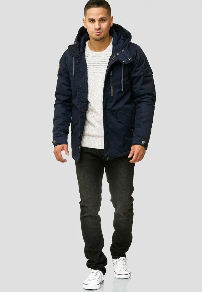 INDICODE JEANS ELMHURTS - Veste Mi-saison - Navy 2 INDICODE JEANS ELMHURTS - Veste Mi-saison - Navy – Image 2