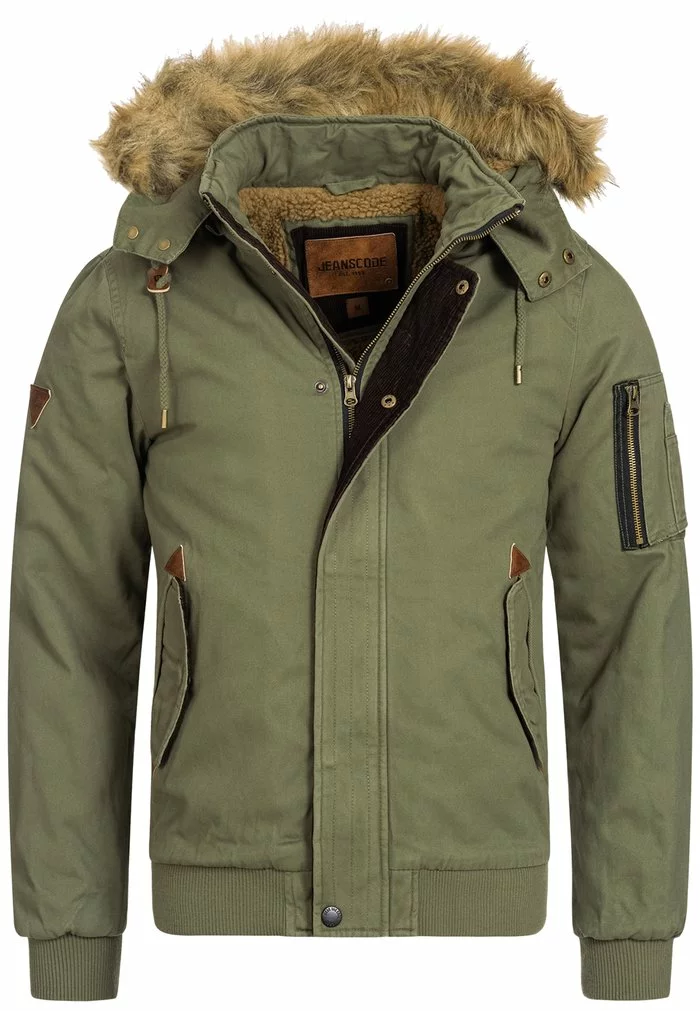 INDICODE JEANS Veste D'hiver - Army 6 INDICODE JEANS Veste D'hiver - Army – Image 6