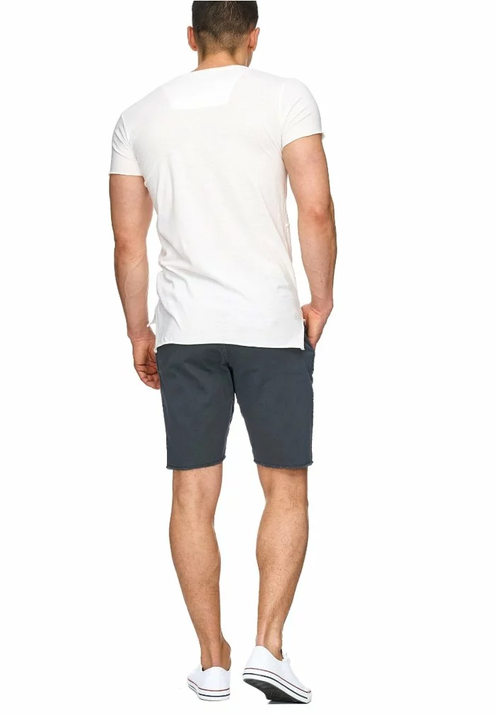 INDICODE JEANS CARVER - Short En Jean - Anthrazit 2 INDICODE JEANS CARVER - Short En Jean - Anthrazit – Image 2