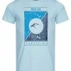 INDICODE JEANS LEONARDO - T-shirt Imprimé - Blue Wave