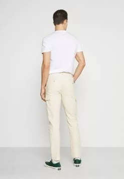 INDICODE JEANS LASSO - Pantalon Cargo - Fog -INDICODE JEANS Boutique f1a2af95f4dd4db29d4cb08bbb42a6fb