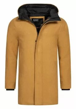 INDICODE JEANS MANTEL MARKS - Veste D'hiver - Lt Brown -INDICODE JEANS Boutique f21103a9217645d4b11cabec2e319797