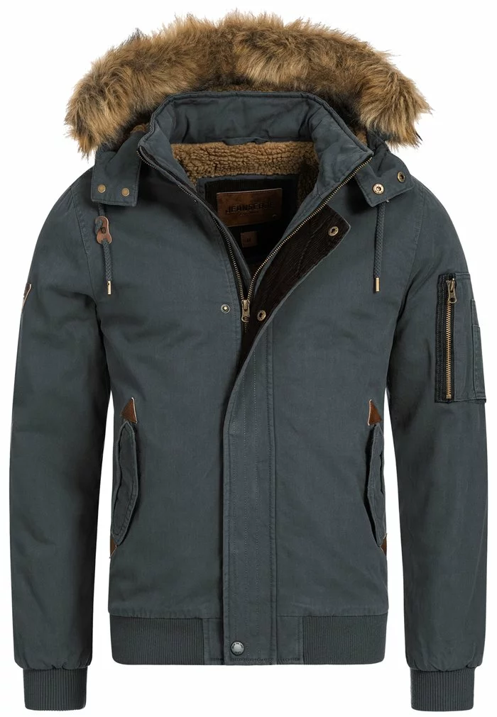 INDICODE JEANS Veste D'hiver - Dk Grey 6 INDICODE JEANS Veste D'hiver - Dk Grey – Image 6