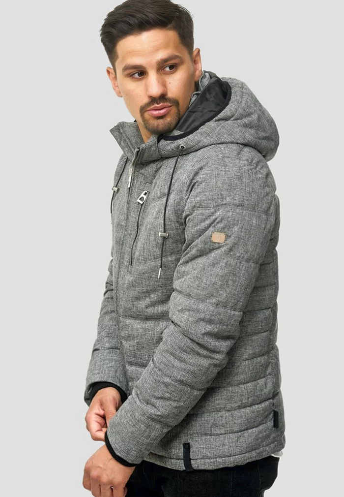 INDICODE JEANS CIRCUS - Veste D'hiver - Gray 4 INDICODE JEANS CIRCUS - Veste D'hiver - Gray – Image 4