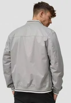 INDICODE JEANS EDI - Blouson Bomber - Lt Grey -INDICODE JEANS Boutique f2ac1f230969471ca316a2702c4ed216