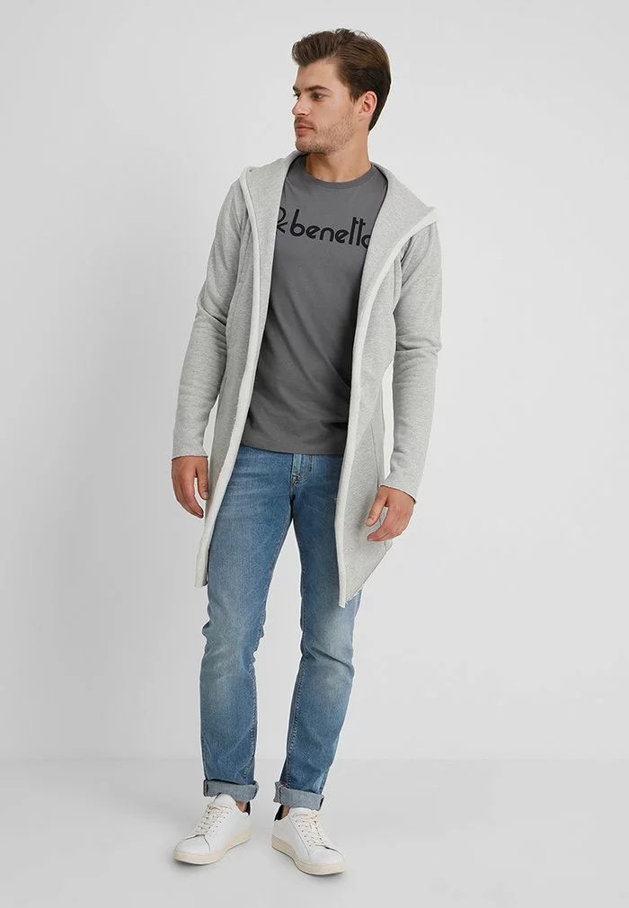INDICODE JEANS BREKSTAD - Sweat à Capuche Zippé - Light Grey Mix 2 INDICODE JEANS BREKSTAD - Sweat à Capuche Zippé - Light Grey Mix – Image 2