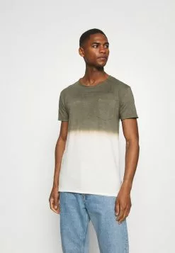 INDICODE JEANS HESS - T-shirt Imprimé - Army