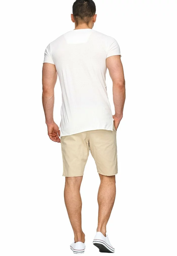 INDICODE JEANS CARVER - Short En Jean - Beige 2 INDICODE JEANS CARVER - Short En Jean - Beige – Image 2