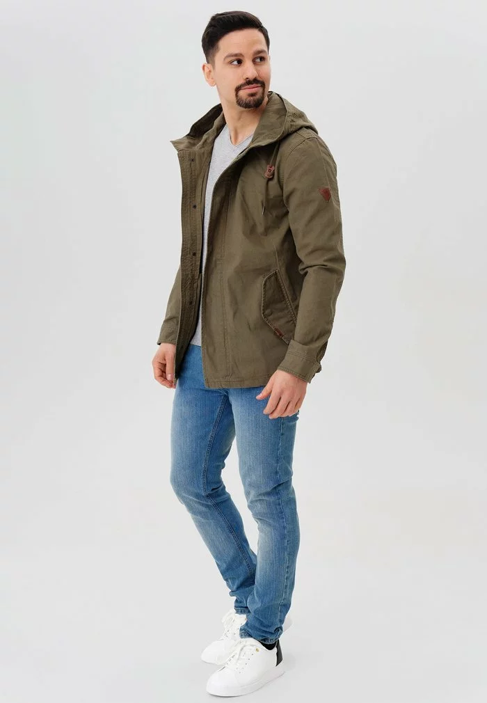 INDICODE JEANS LOUGH - Veste Légère - Army 2 INDICODE JEANS LOUGH - Veste Légère - Army – Image 2
