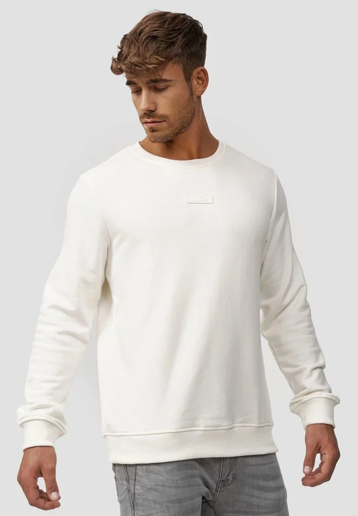 INDICODE JEANS BAXTER - Sweatshirt - Marshmellow 4 INDICODE JEANS BAXTER - Sweatshirt - Marshmellow – Image 4