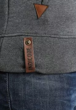 INDICODE JEANS DYOTT - Sweat à Capuche - Navy Mix -INDICODE JEANS Boutique f4011668579e49b8b314ddae5433c635