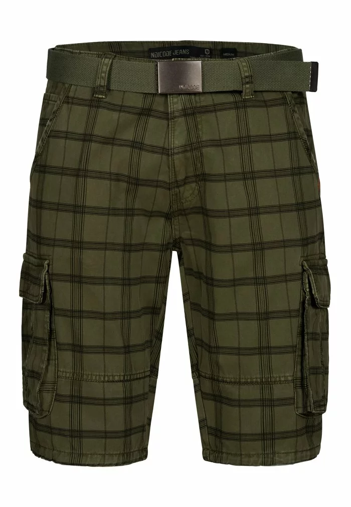 INDICODE JEANS BLIXT - Short - Army Check 5 INDICODE JEANS BLIXT - Short - Army Check – Image 5
