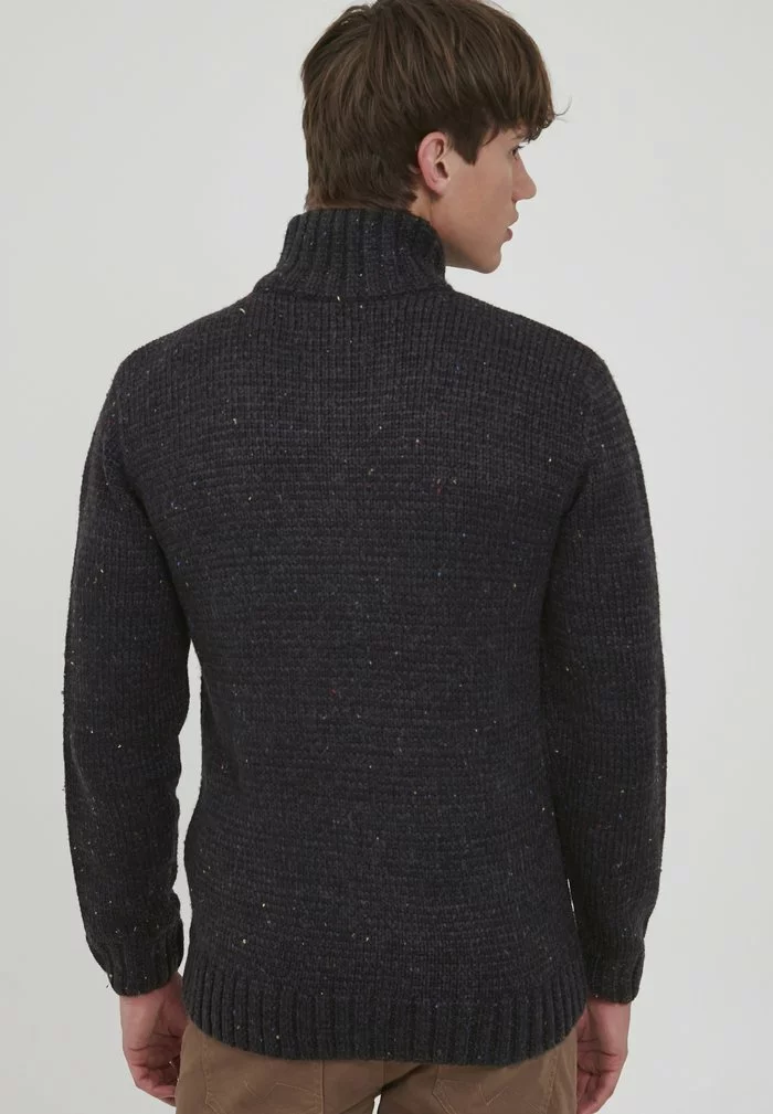 INDICODE JEANS IDBERGEN - Gilet - Charcoal Mix 3 INDICODE JEANS IDBERGEN - Gilet - Charcoal Mix – Image 3