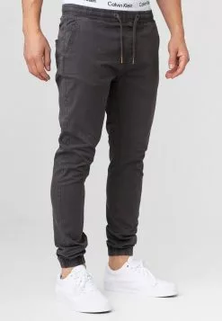INDICODE JEANS FIELDS - Pantalon Classique - Raven -INDICODE JEANS Boutique f4bb56b730ec445bbd5b1f3bd61dabaa