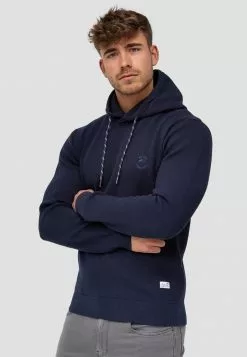 INDICODE JEANS LONGVIEW - Sweatshirt - Navy -INDICODE JEANS Boutique f5304f7510e840c3ae020c3b1fd7d628