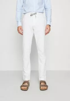 INDICODE JEANS GALLEGOS - Pantalon Classique - White