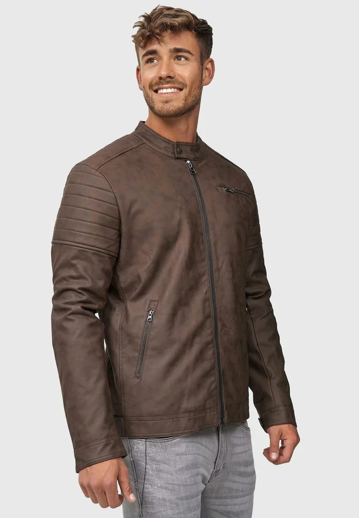 INDICODE JEANS MANUEL - Veste En Similicuir - Dark Brown 3 INDICODE JEANS MANUEL - Veste En Similicuir - Dark Brown – Image 3