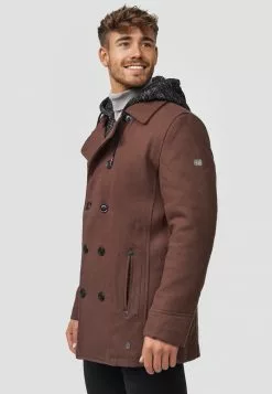 INDICODE JEANS Manteau Court - Brown -INDICODE JEANS Boutique f6161415e8aa47858e9aa20e1557029e