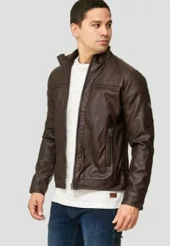 INDICODE JEANS BROOK - Veste En Similicuir - Dark Brown 9 INDICODE JEANS BROOK - Veste En Similicuir - Dark Brown -INDICODE JEANS Boutique f637c3482e9b4c27af85240b2b03140c