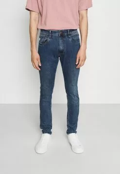 INDICODE JEANS POTTS - Jean Slim - Rub Bleach
