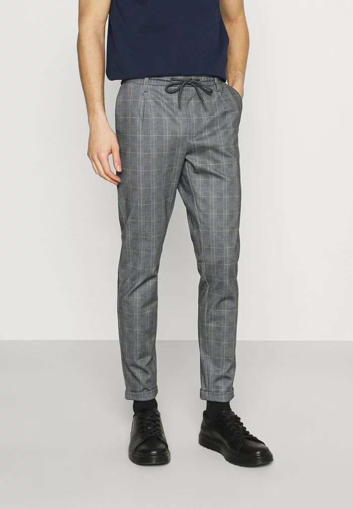 INDICODE JEANS NEW EBERLEIN EXCLUSIV - Pantalon Classique - Grey 1 INDICODE JEANS NEW EBERLEIN EXCLUSIV - Pantalon Classique - Grey