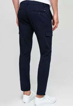 INDICODE JEANS SUPER STRETCH ECKHART - Pantalon Cargo - Navy -INDICODE JEANS Boutique f67aca8fd12e4043948cb7661a5772f1