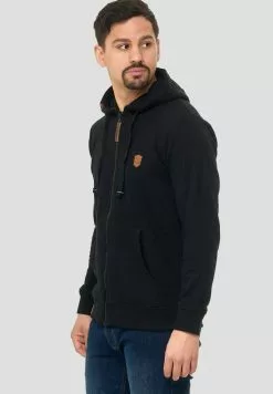 INDICODE JEANS Sweat à Capuche Zippé - Black 9 INDICODE JEANS Sweat à Capuche Zippé - Black -INDICODE JEANS Boutique f7a19e6ffce24cb08555df144d9ad074