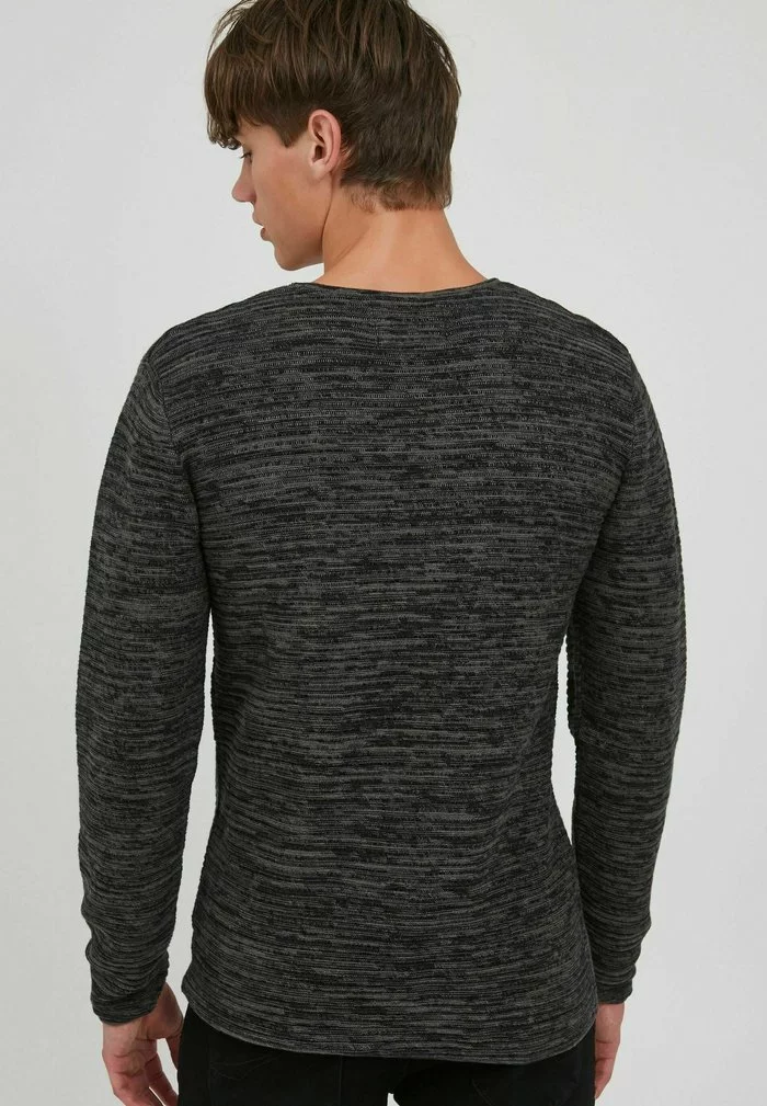 INDICODE JEANS IDBAYNE - Pullover - Charcoal Mix 3 INDICODE JEANS IDBAYNE - Pullover - Charcoal Mix – Image 3