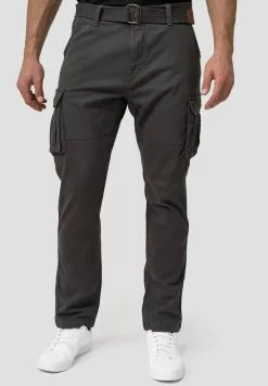 INDICODE JEANS MATHEN - Pantalon Cargo - Raven