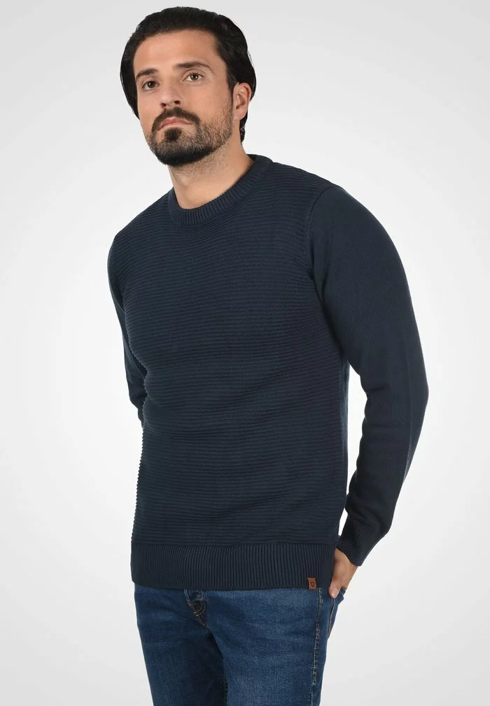 INDICODE JEANS IDRICARDO - Pullover - Navy 1 INDICODE JEANS IDRICARDO - Pullover - Navy