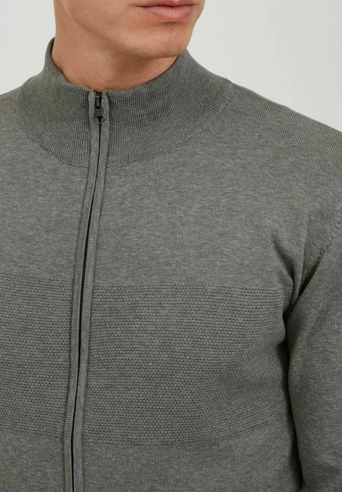 INDICODE JEANS IDERNOLDO - Gilet - Grey Mix 4 INDICODE JEANS IDERNOLDO - Gilet - Grey Mix – Image 4