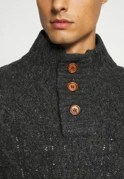 INDICODE JEANS RICH - Pullover - Charcoal Mix -INDICODE JEANS Boutique f9a07854f452493c9bfd95bde139d030