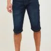 INDICODE JEANS IDQUINCE - Short En Jean - Dark Blue