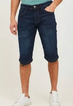 INDICODE JEANS IDQUINCE - Short En Jean - Dark Blue