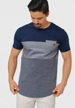 INDICODE JEANS PORTER - T-shirt Imprimé - Navy -INDICODE JEANS Boutique f9fb37637f284171b445471188660b2a
