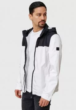 INDICODE JEANS HOLMES - Blouson - Offwhite -INDICODE JEANS Boutique fa06fd94cb9e4e22a5a9509e14829c46