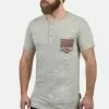 INDICODE JEANS IDART - T-shirt Imprimé - Light Grey