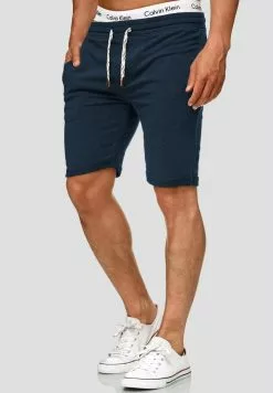 INDICODE JEANS ALDRICH - Short - Navy -INDICODE JEANS Boutique fbce3b75aa99414192d50a1f17bb196a