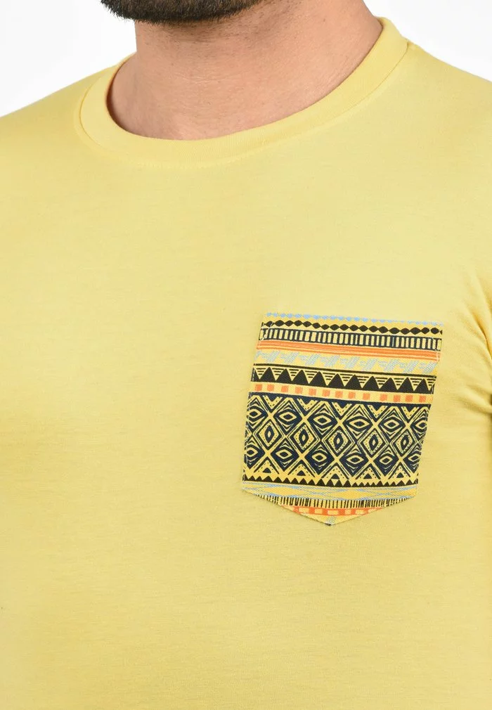 INDICODE JEANS IDPAXTON - T-shirt Imprimé - Yellow 3 INDICODE JEANS IDPAXTON - T-shirt Imprimé - Yellow – Image 3