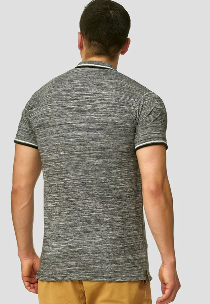 INDICODE JEANS Polo - Black 3 INDICODE JEANS Polo - Black – Image 3