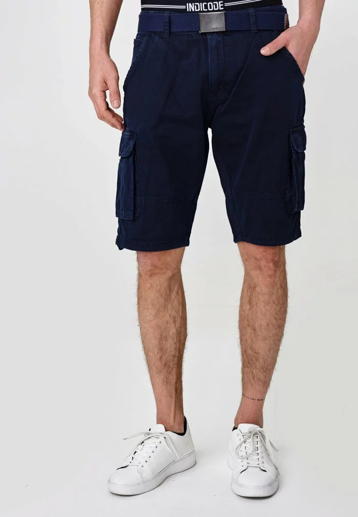 INDICODE JEANS BLIXT - Short - Navy 1 INDICODE JEANS BLIXT - Short - Navy