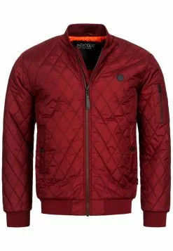 INDICODE JEANS NOVAK - Veste Mi-saison - Bordeaux -INDICODE JEANS Boutique fddf2d092cd8402a85be37857491882c