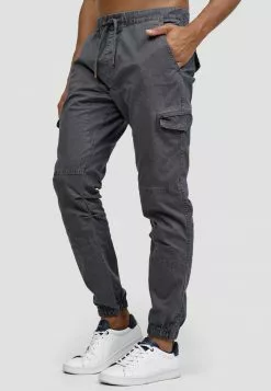 INDICODE JEANS Pantalon Cargo - Pewter -INDICODE JEANS Boutique fdfd1a9224374bdebd4a86b5996532cc